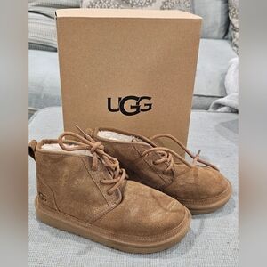 UGG Kids Brown Suede Boots